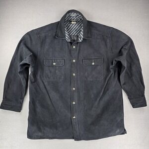 Levi Strauss & Co Barn Flannel Over Shirt XXL Button Up Shacket Cotton Lined